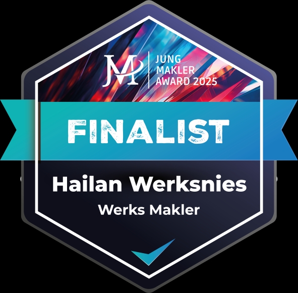 Jungmakler Award 2025 - Finalistin Hailan Werksnies